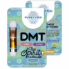Purecybin model point five milliliter clear glass concentrate cartridge
